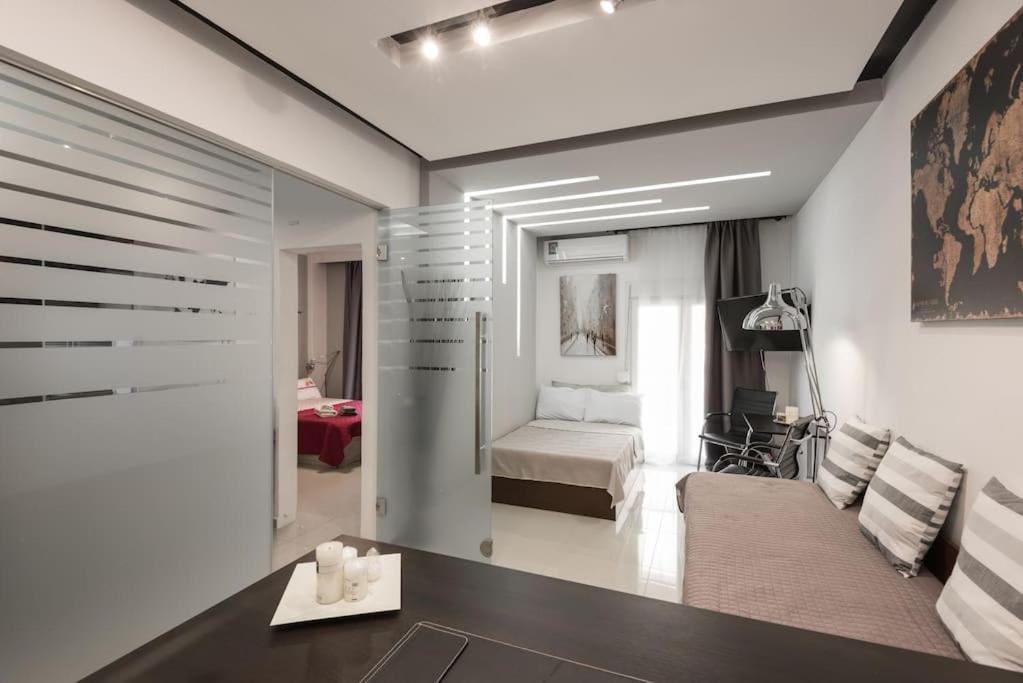 Modern Office Apartment.Wifi,2A/C,Luxury Fur/Tures Tesalónica Exterior foto